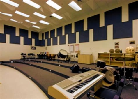 Inside Navy Band Room