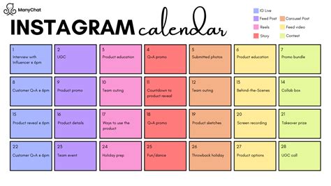 Instateam Calendar Share