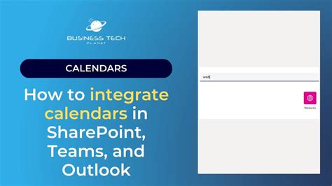 Calendar integration with other tools