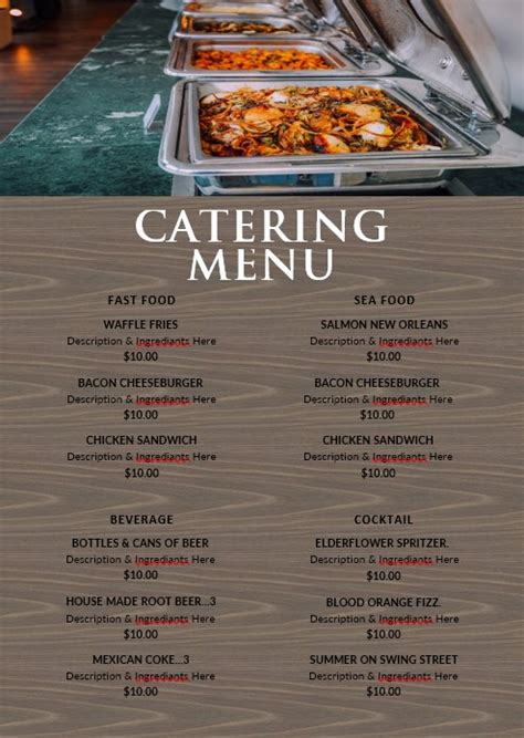 Introduction to BYU Catering Menu Options