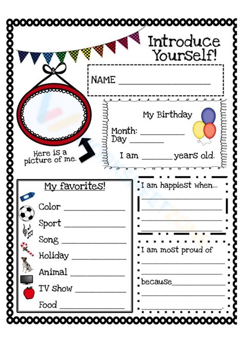 Introduction to Preschool Worksheets