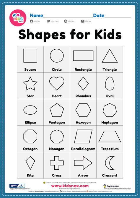 Introduction to Free Printable Shapes