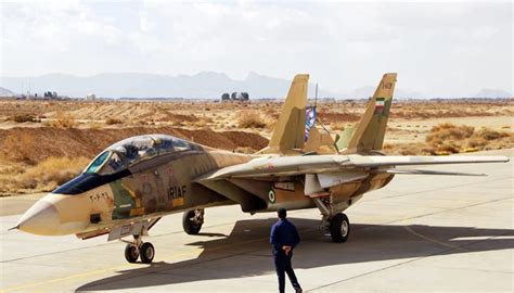 Iranian F-14 Tomcat undergoing maintenance