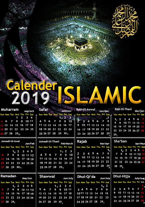 Islamic Dates 2025