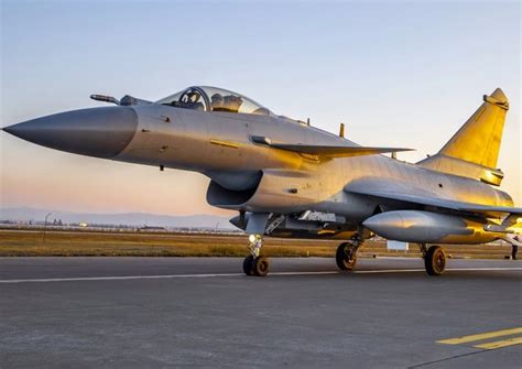 J-10 Fighter Jet In Flight