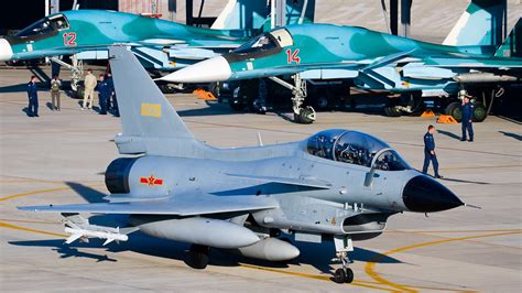 J-10 Fighter Jet Landing