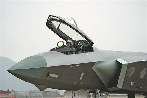 J-20 cockpit, featuring advanced avionics