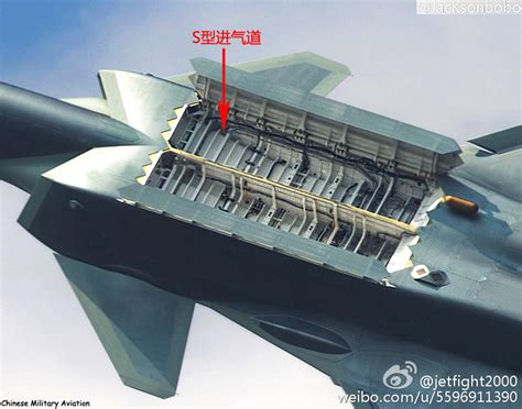 J-20 Internal Weapons Bays