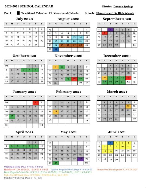 JCCC Calendar Time Management