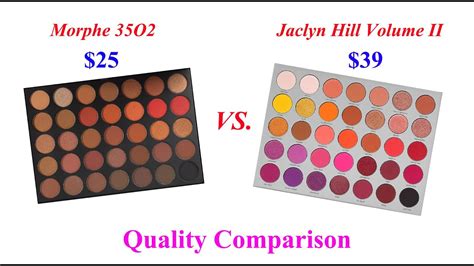 Jaclyn Hill Palette Comparison