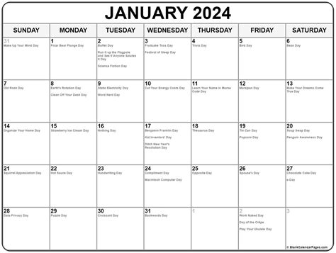 January 25 Calendar Events