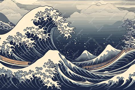 Japanese wave inspiration