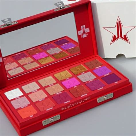 Jeffree Star Blood Sugar Palette Application