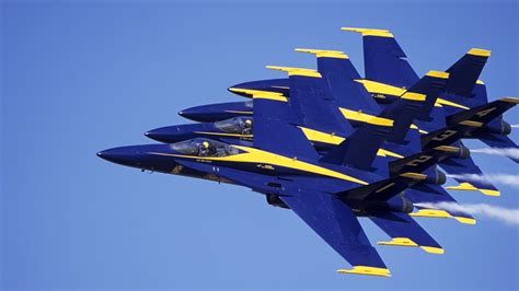 Blue Angels in flight