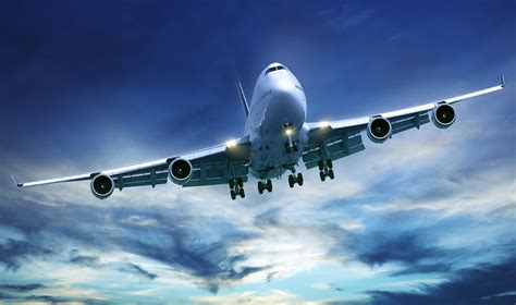 Boeing 747 in flight