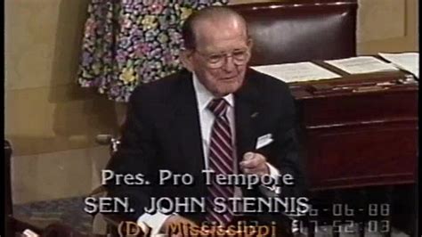 John C. Stennis in the U.S. Senate