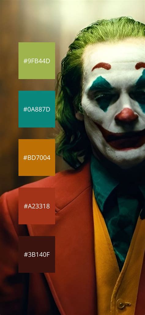 Joker Color Palette Inspiration 10