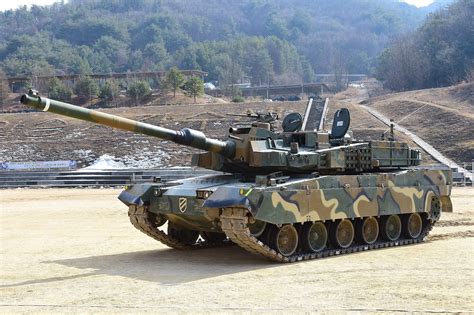 K2 Black Panther Tank on Patrol