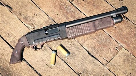 KS-23M Shotgun with Pistol Grip and 12-Gauge, 18.5-inch Barrel