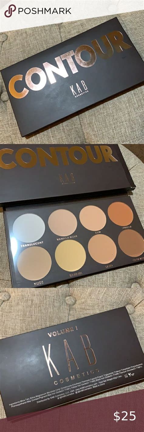 Kab Cosmetics Contour Palette Shades