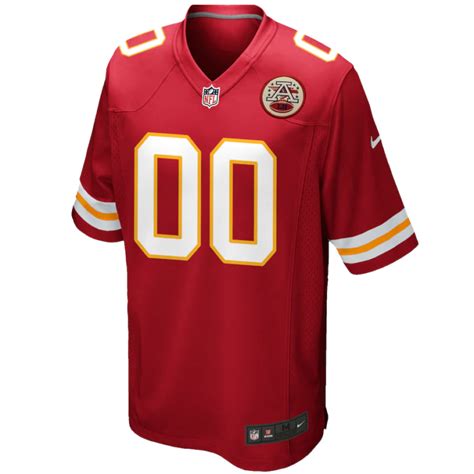 Kansas City Chiefs Colors Jersey