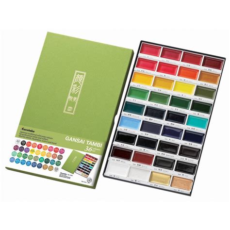 Kuretake Gansai Tambi Watercolours