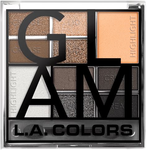 La Colors Eyeshadow Palette Tutorial