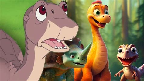 New characters in the Land Before Time reboot