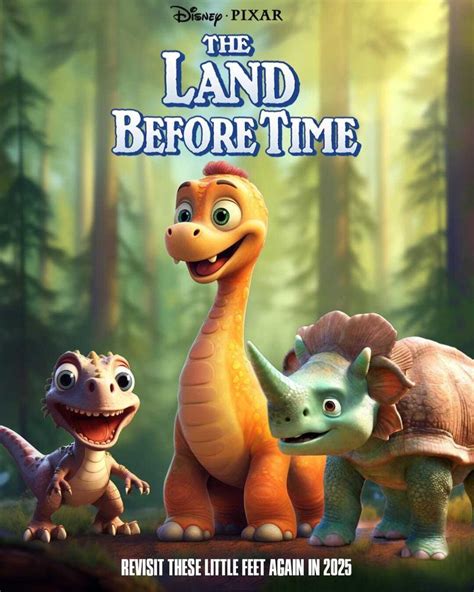 The Land Before Time reboot evolution