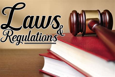 Laws and Regulations