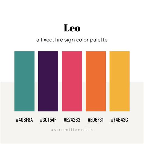 Leo Color Palette