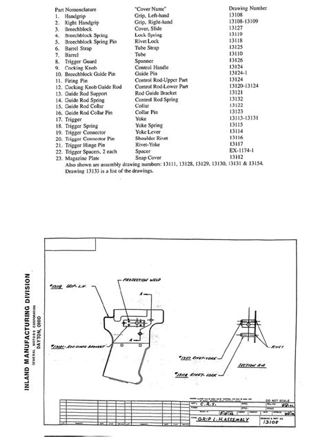 Liberator Pistol Disassembly Image