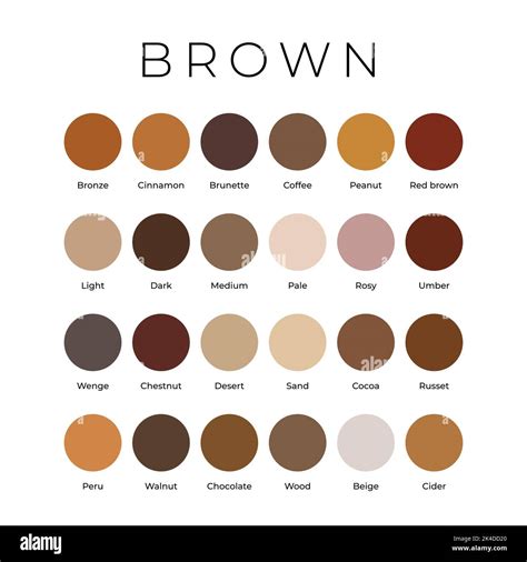 Calming and soothing light brown colors