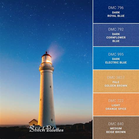 Lighthouse Color Palette Designs