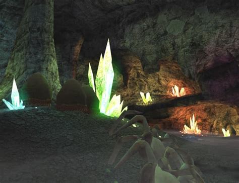 Lightsaber Crystal Cave