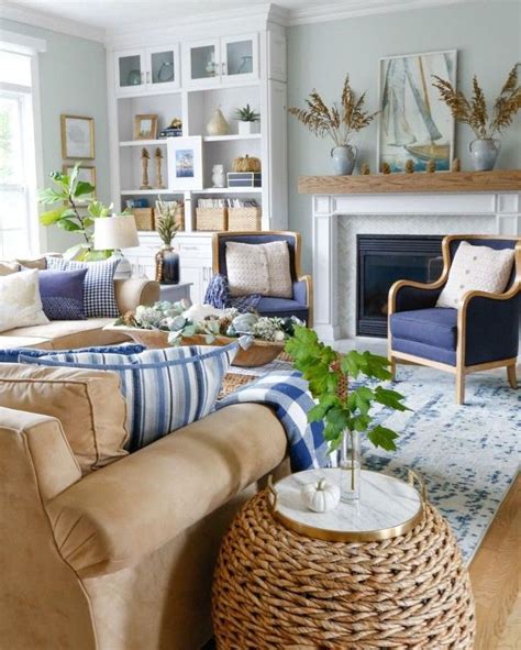 Living Room with SW Sea Salt Color Palette