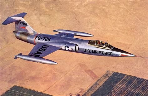 Testing of the Lockheed F-104