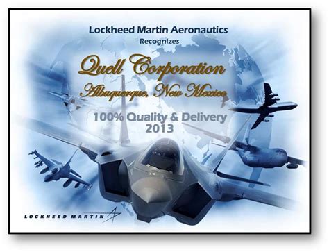 Lockheed Martin's awards and recognition in Utah