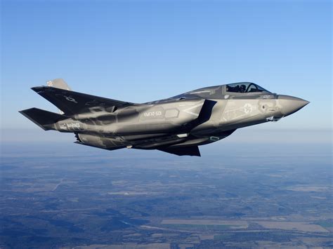 Lockheed Martin F-35 in flight