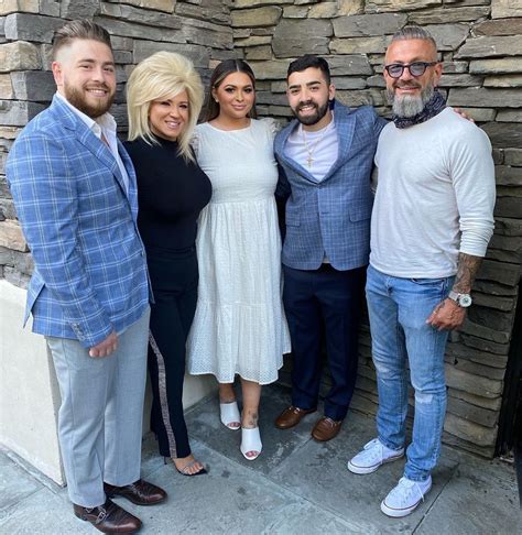 Theresa Caputo with her family