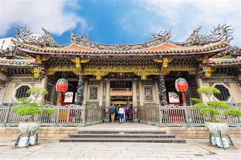 Longshan Temple, a famous traditional temple in Taipei