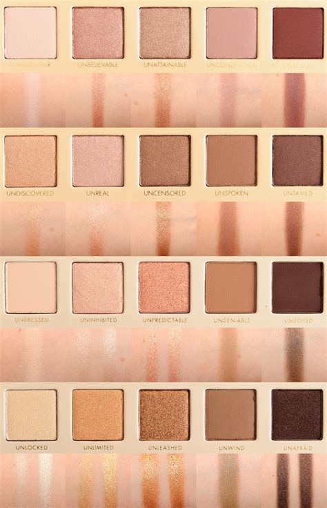 Lorac Unzipped Eyeshadow Palette Comparison