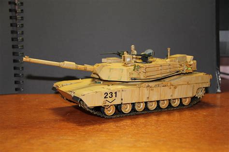 Trumpeter 1/72 M1 Abrams Model Replica