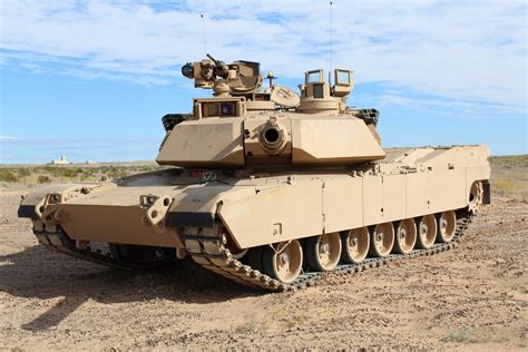 M1 Abrams tank, the primary platform of the 1st Tank Battalion