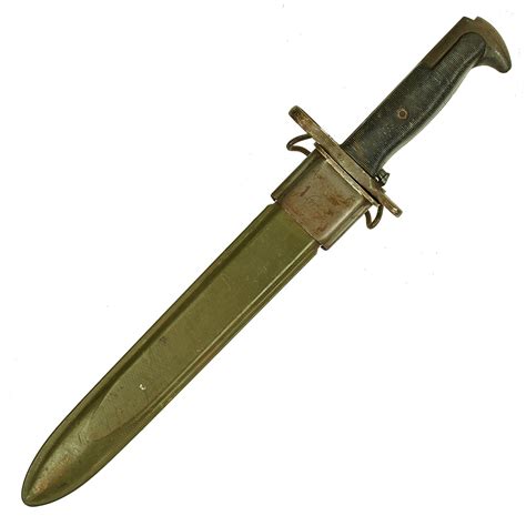 A modern reproduction of the M1 Garand bayonet