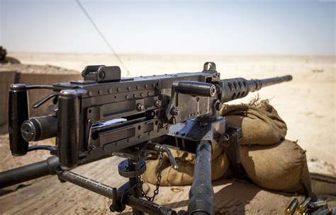 M2 Browning Machine Gun on Display