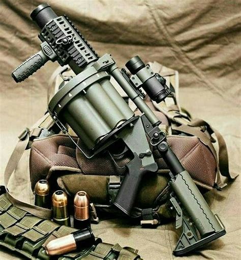 M32 Grenade Launcher in Action