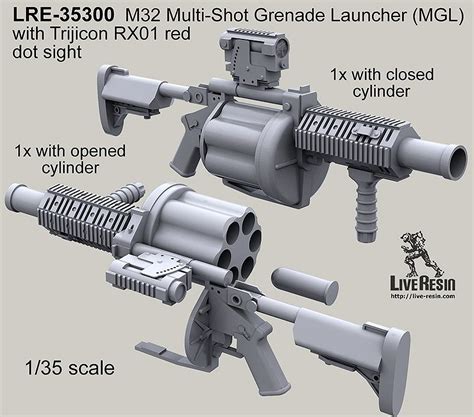 M32 Grenade Launcher Variants