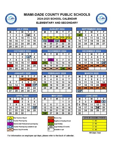 M-DCPS Calendar Stay Informed