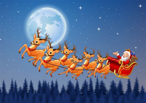 Magic of Reindeer Flight